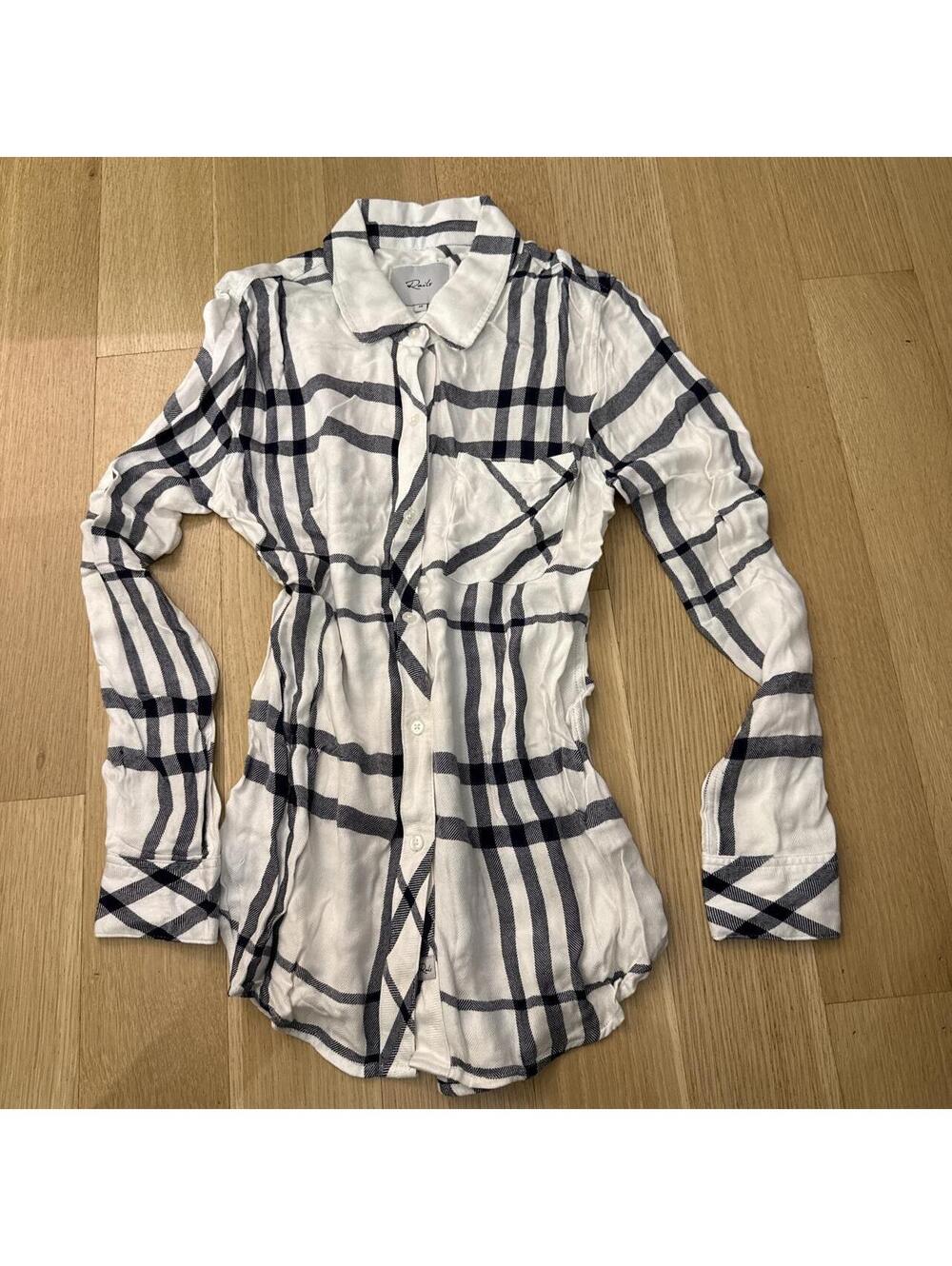 Rails Women's White and Multi Shirt